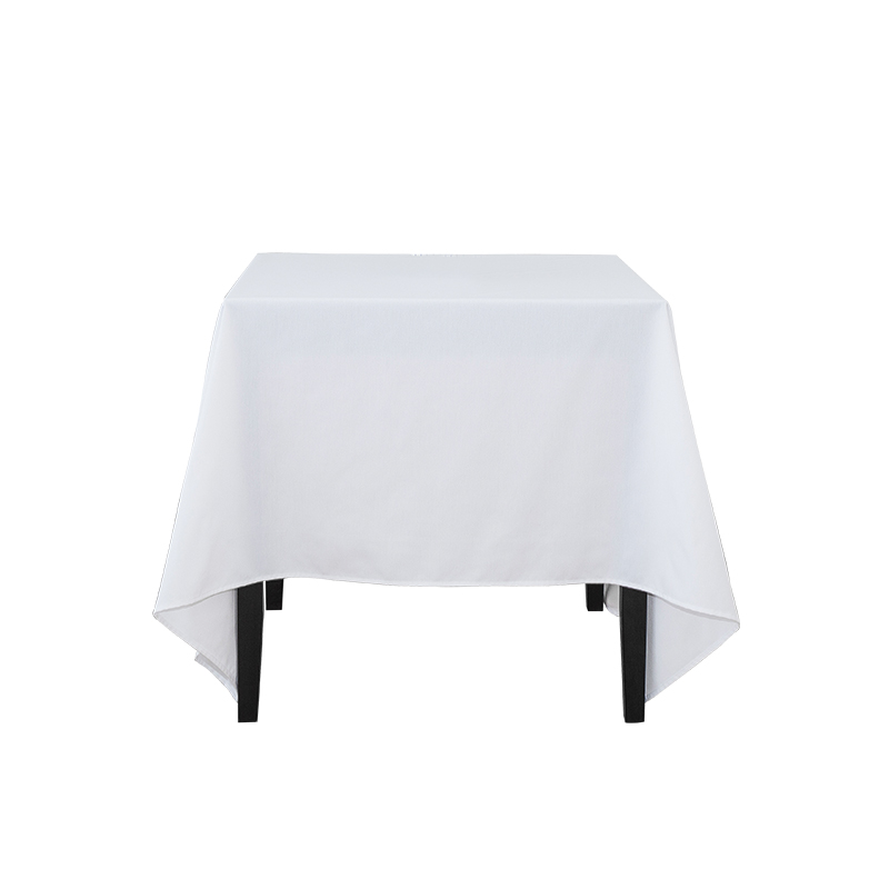 Tovaglie per banchetti per matrimoni a colore solido in poliestere da 217 gsm quadrati