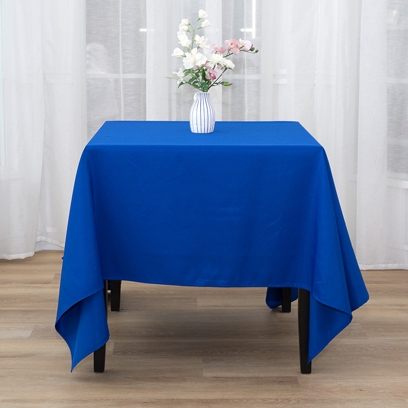 Tovaglie per banchetti per matrimoni a colore solido in poliestere