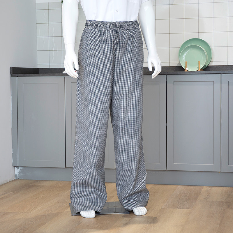 Pantaloni da chef a quadri