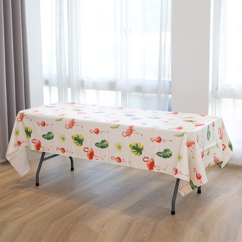Tovaglia in PVC 54x108 '' impermeabile e a prova d'olio con motivo natalizio