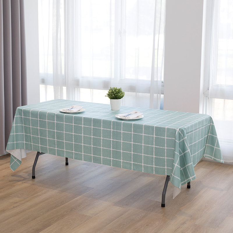 Tovaglia in PVC 54x108 '' impermeabile e a prova d'olio con motivo natalizio
