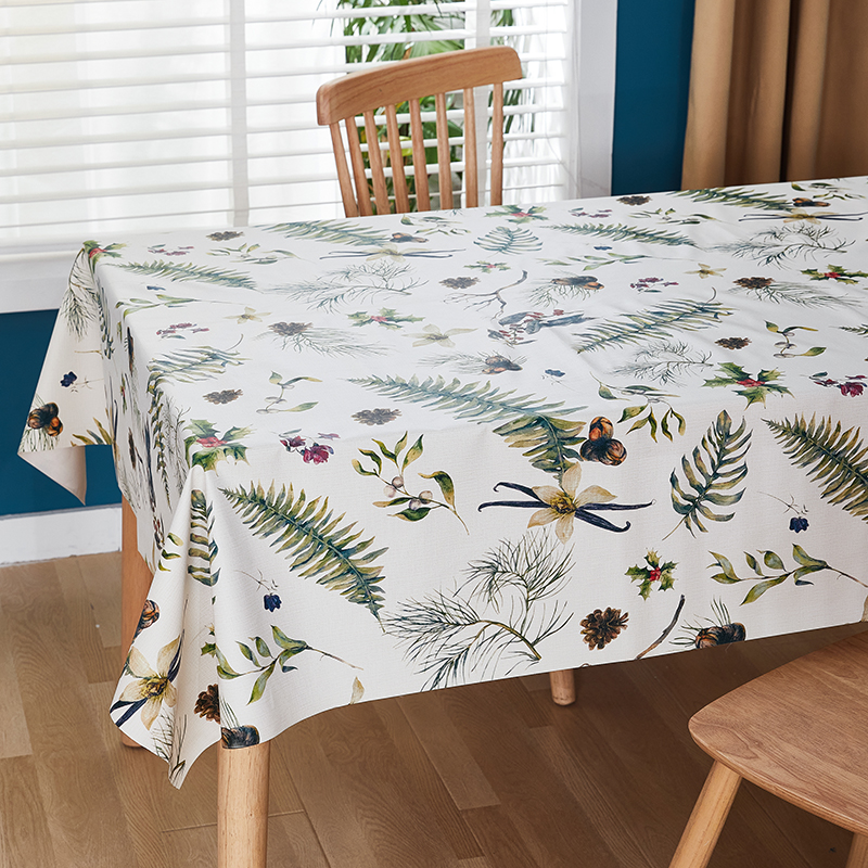 Tovaglia in PVC impermeabile e a prova d'olio per Natale