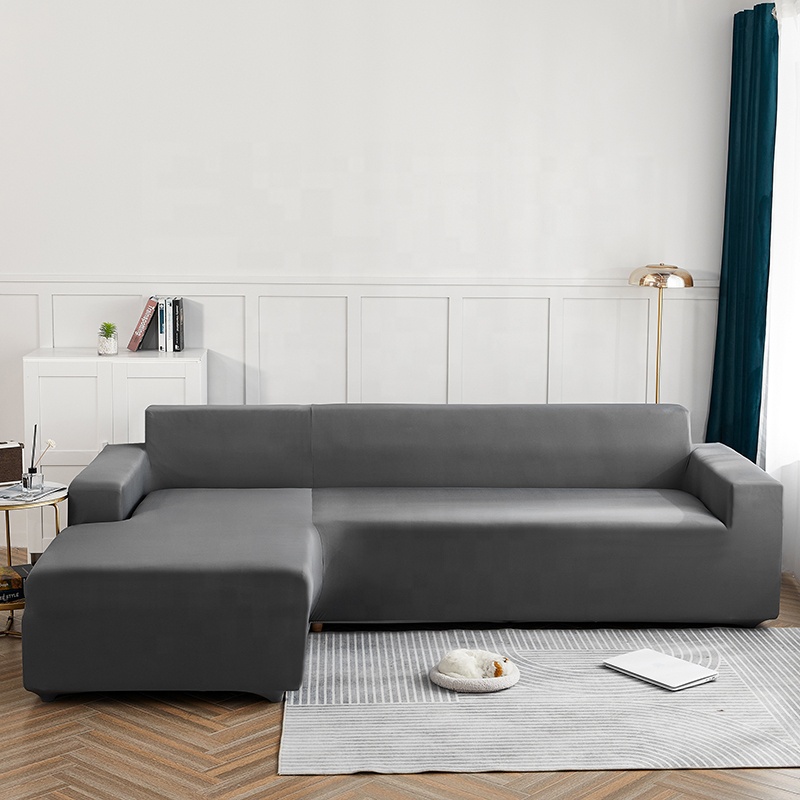 L Cover di divano elastico a forma